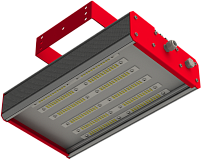 Пожаробезопасные аварийные светильники АЭК-ДСП39-080-002 FR БАП (с оптикой)